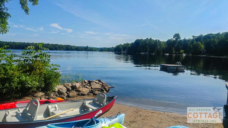 Find Cottages with Private Beaches in Haliburton Highlands, Ontario